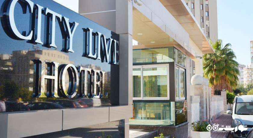 سر در ورودی هتل سیتی لایو